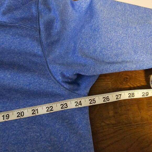 Bermuda Sands 1/4 Zip Golf Pullover-Blue-Men's L - Picture 6 of 7